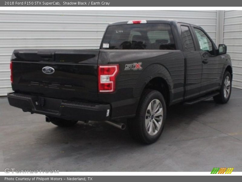 Shadow Black / Earth Gray 2018 Ford F150 STX SuperCab