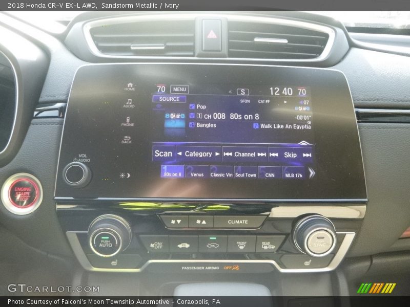 Sandstorm Metallic / Ivory 2018 Honda CR-V EX-L AWD