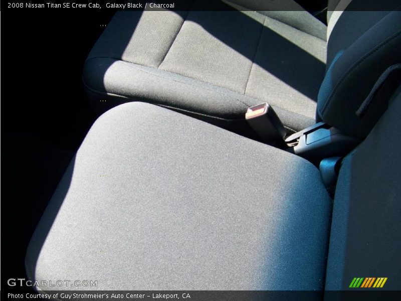 Galaxy Black / Charcoal 2008 Nissan Titan SE Crew Cab
