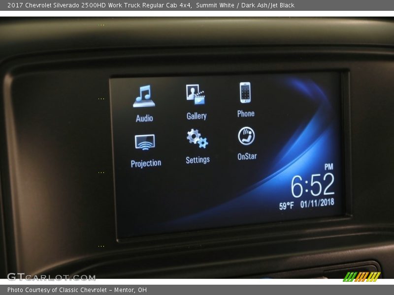 Summit White / Dark Ash/Jet Black 2017 Chevrolet Silverado 2500HD Work Truck Regular Cab 4x4