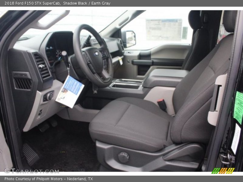 Shadow Black / Earth Gray 2018 Ford F150 STX SuperCab