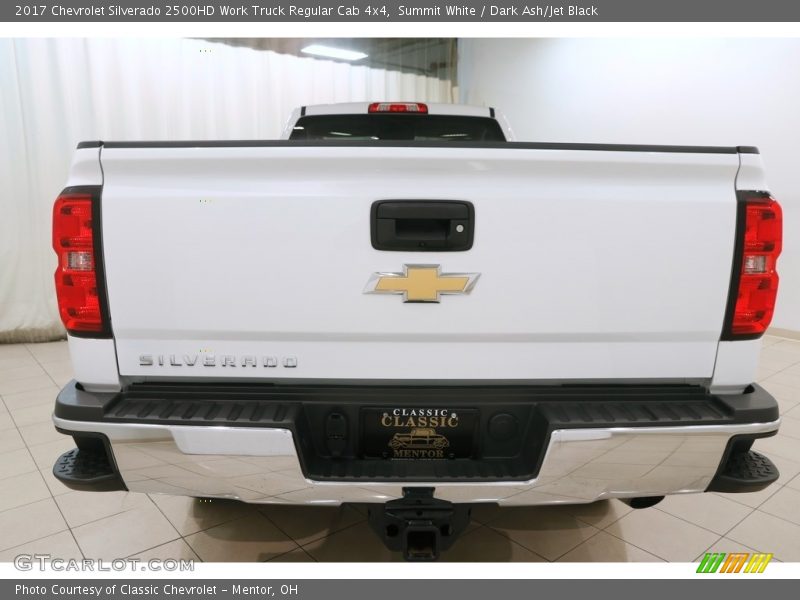 Summit White / Dark Ash/Jet Black 2017 Chevrolet Silverado 2500HD Work Truck Regular Cab 4x4