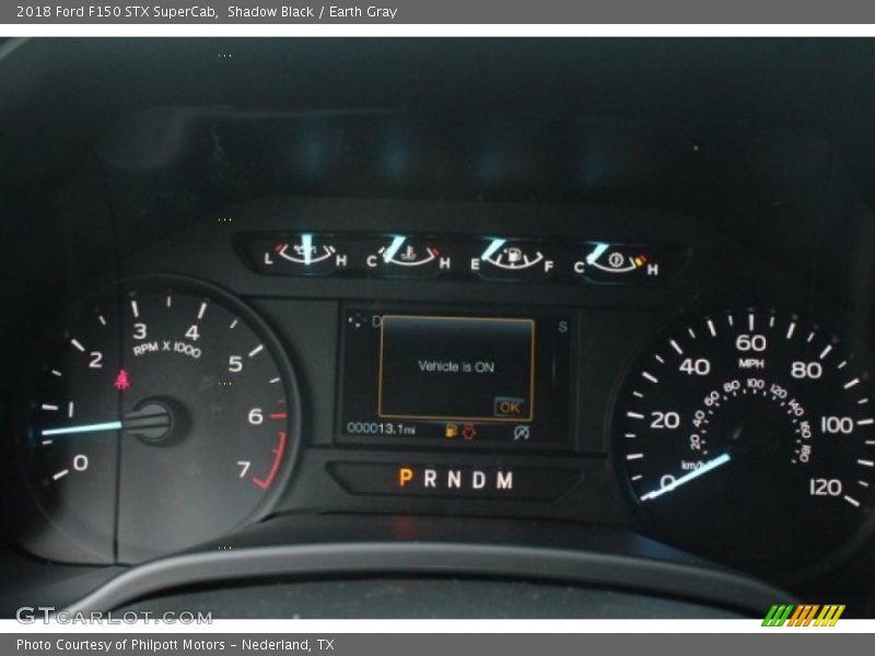 Shadow Black / Earth Gray 2018 Ford F150 STX SuperCab