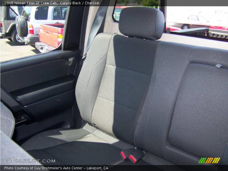 Galaxy Black / Charcoal 2008 Nissan Titan SE Crew Cab