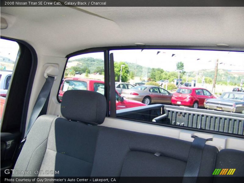 Galaxy Black / Charcoal 2008 Nissan Titan SE Crew Cab