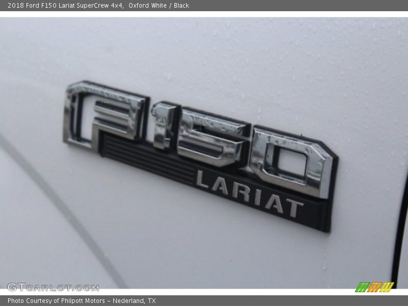 Oxford White / Black 2018 Ford F150 Lariat SuperCrew 4x4