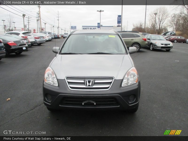 Alabaster Silver Metallic / Black 2006 Honda CR-V EX 4WD