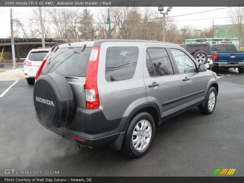 Alabaster Silver Metallic / Black 2006 Honda CR-V EX 4WD