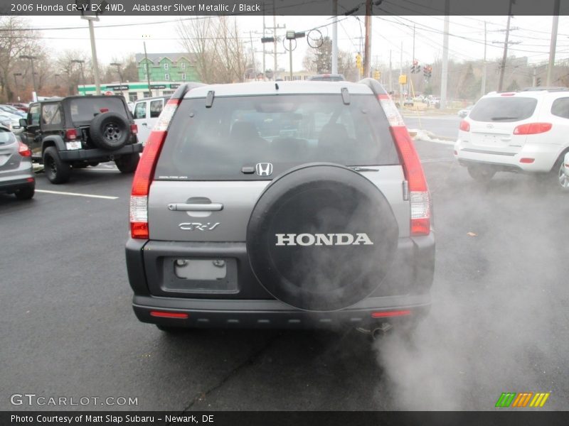 Alabaster Silver Metallic / Black 2006 Honda CR-V EX 4WD