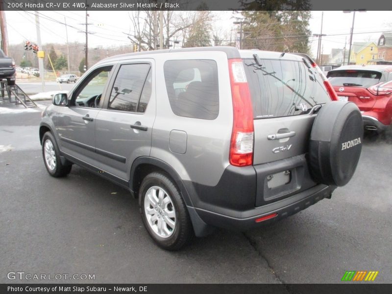 Alabaster Silver Metallic / Black 2006 Honda CR-V EX 4WD