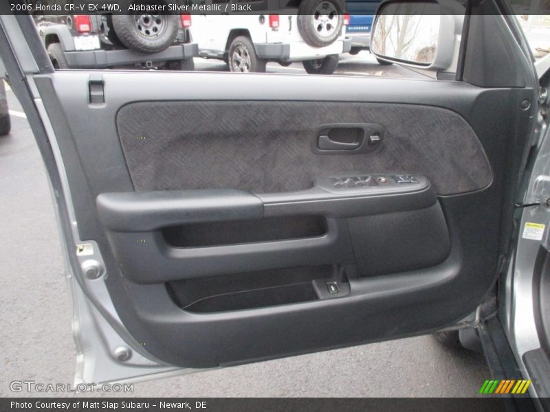 Alabaster Silver Metallic / Black 2006 Honda CR-V EX 4WD