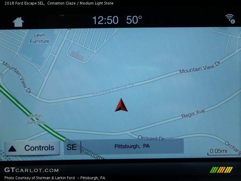 Cinnamon Glaze / Medium Light Stone 2018 Ford Escape SEL