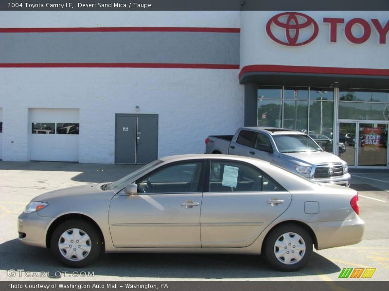 Desert Sand Mica / Taupe 2004 Toyota Camry LE