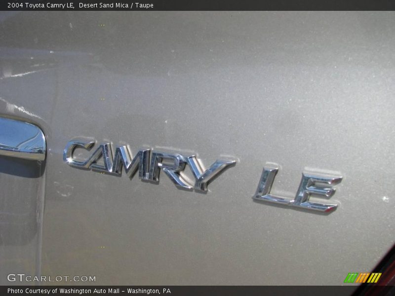 Desert Sand Mica / Taupe 2004 Toyota Camry LE