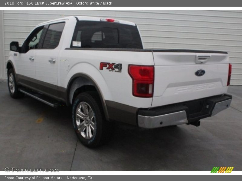 Oxford White / Black 2018 Ford F150 Lariat SuperCrew 4x4