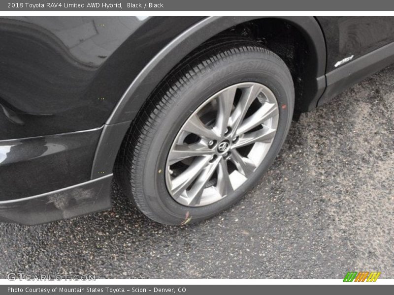 Black / Black 2018 Toyota RAV4 Limited AWD Hybrid
