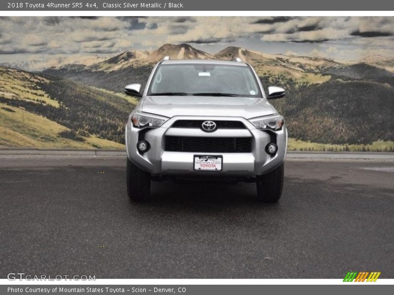 Classic Silver Metallic / Black 2018 Toyota 4Runner SR5 4x4