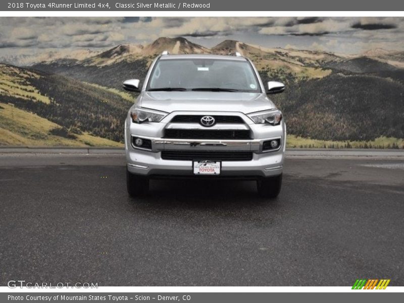 Classic Silver Metallic / Redwood 2018 Toyota 4Runner Limited 4x4