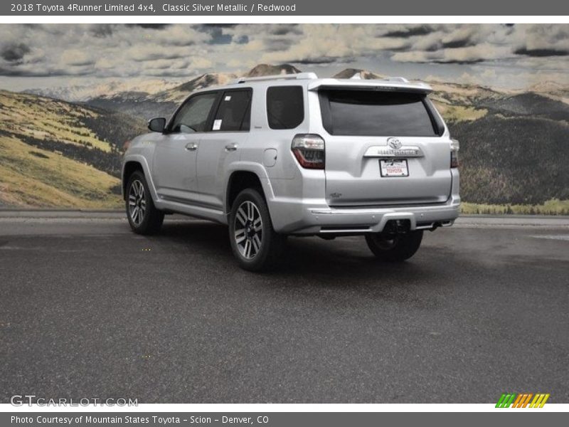 Classic Silver Metallic / Redwood 2018 Toyota 4Runner Limited 4x4