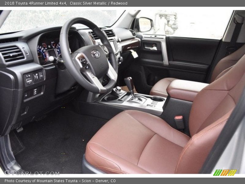 Classic Silver Metallic / Redwood 2018 Toyota 4Runner Limited 4x4