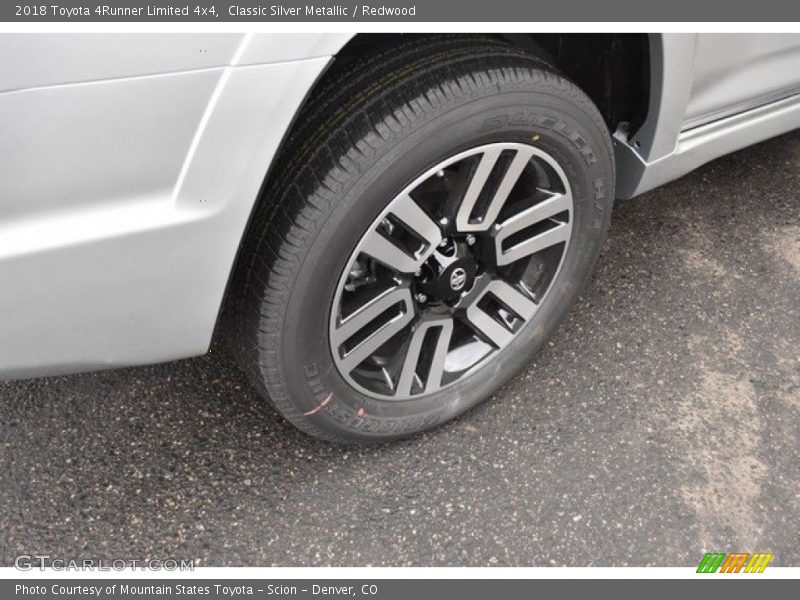 Classic Silver Metallic / Redwood 2018 Toyota 4Runner Limited 4x4