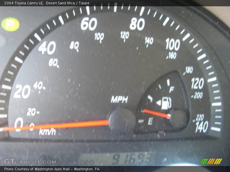 Desert Sand Mica / Taupe 2004 Toyota Camry LE