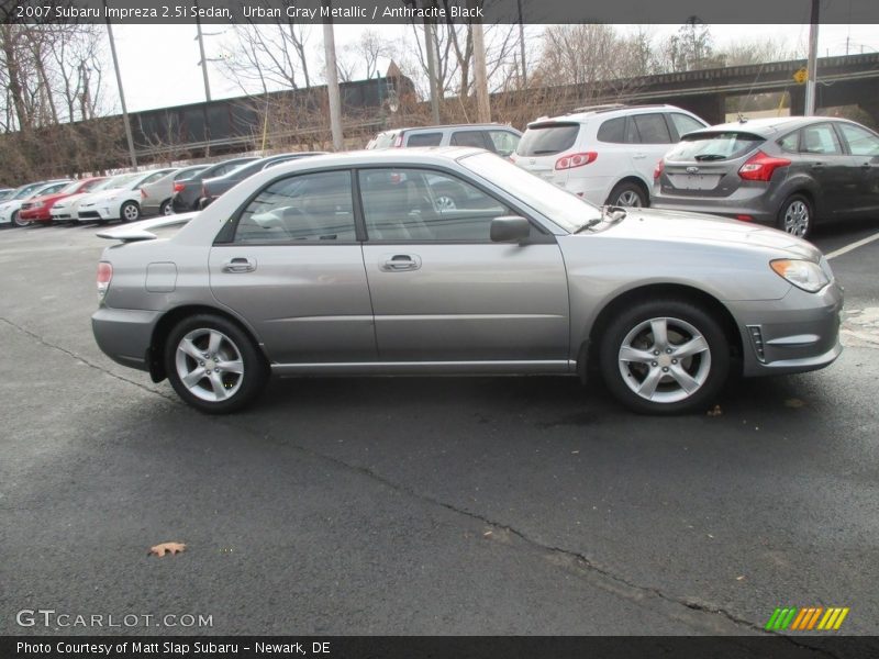 Urban Gray Metallic / Anthracite Black 2007 Subaru Impreza 2.5i Sedan