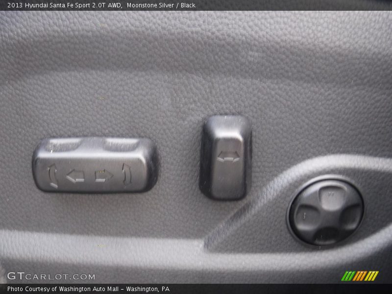 Moonstone Silver / Black 2013 Hyundai Santa Fe Sport 2.0T AWD