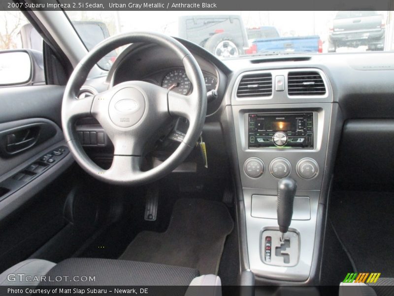 Urban Gray Metallic / Anthracite Black 2007 Subaru Impreza 2.5i Sedan