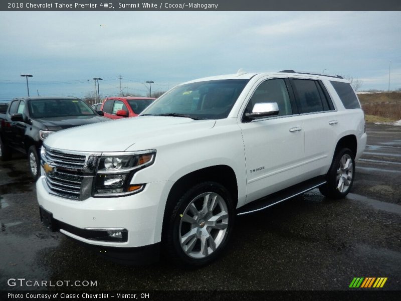 Front 3/4 View of 2018 Tahoe Premier 4WD