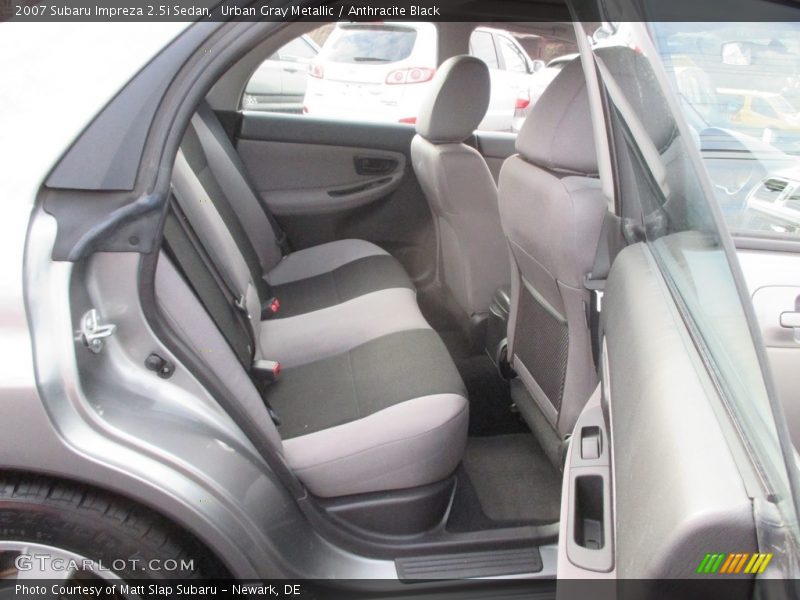 Urban Gray Metallic / Anthracite Black 2007 Subaru Impreza 2.5i Sedan