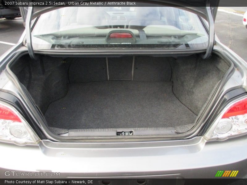 Urban Gray Metallic / Anthracite Black 2007 Subaru Impreza 2.5i Sedan