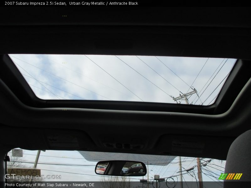 Urban Gray Metallic / Anthracite Black 2007 Subaru Impreza 2.5i Sedan
