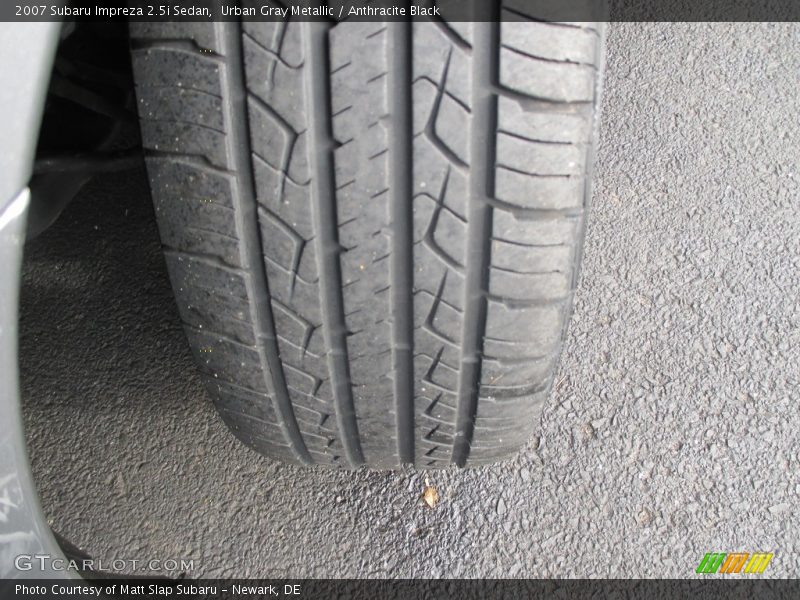 Urban Gray Metallic / Anthracite Black 2007 Subaru Impreza 2.5i Sedan