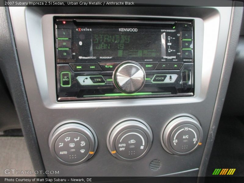 Urban Gray Metallic / Anthracite Black 2007 Subaru Impreza 2.5i Sedan