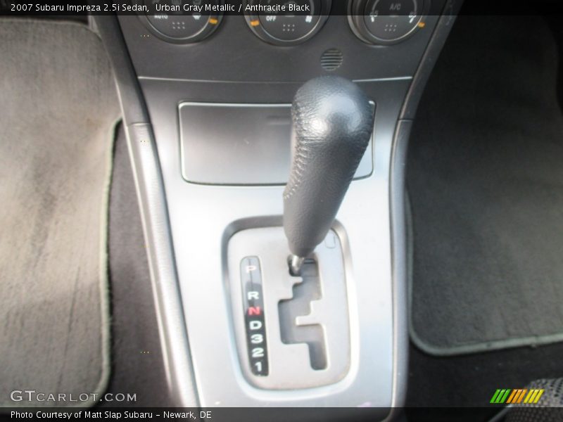Urban Gray Metallic / Anthracite Black 2007 Subaru Impreza 2.5i Sedan