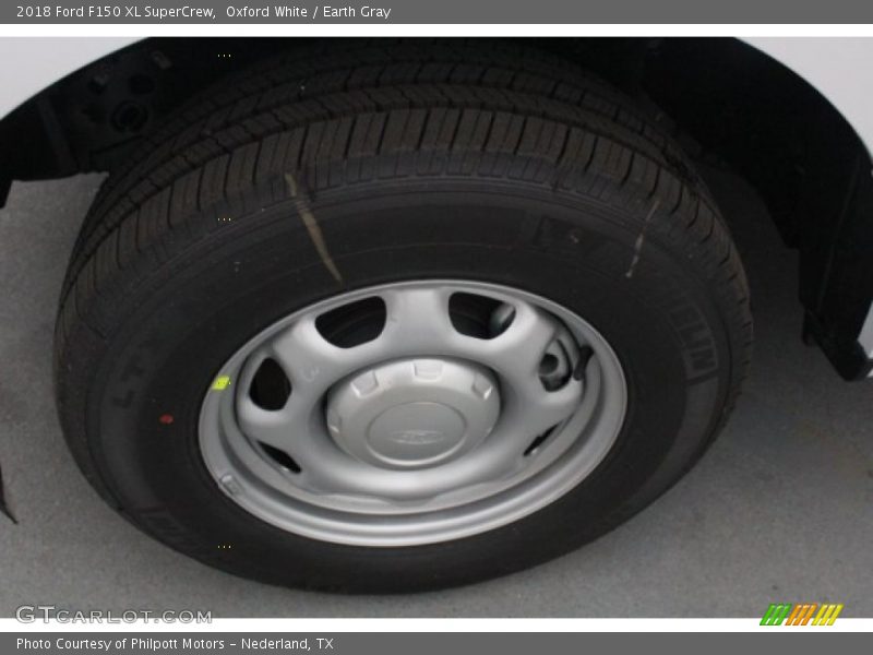 Oxford White / Earth Gray 2018 Ford F150 XL SuperCrew