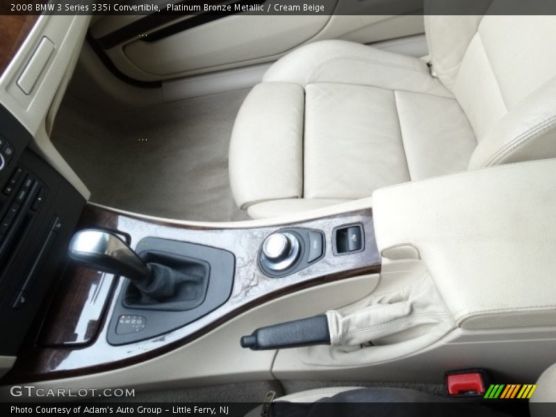 Platinum Bronze Metallic / Cream Beige 2008 BMW 3 Series 335i Convertible