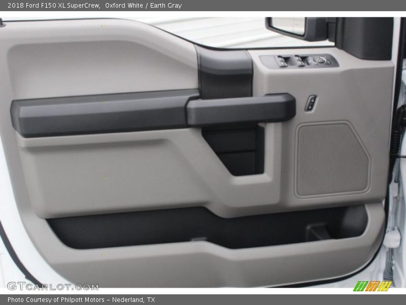 Oxford White / Earth Gray 2018 Ford F150 XL SuperCrew