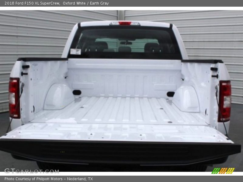 Oxford White / Earth Gray 2018 Ford F150 XL SuperCrew