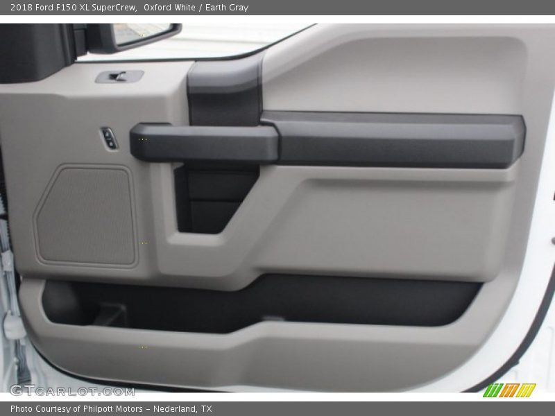 Oxford White / Earth Gray 2018 Ford F150 XL SuperCrew