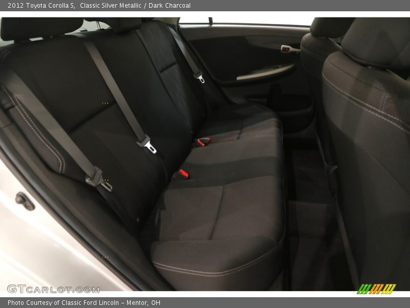 Classic Silver Metallic / Dark Charcoal 2012 Toyota Corolla S