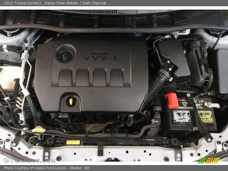 Classic Silver Metallic / Dark Charcoal 2012 Toyota Corolla S