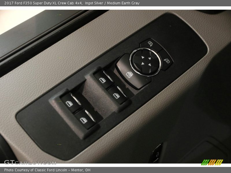 Ingot Silver / Medium Earth Gray 2017 Ford F350 Super Duty XL Crew Cab 4x4