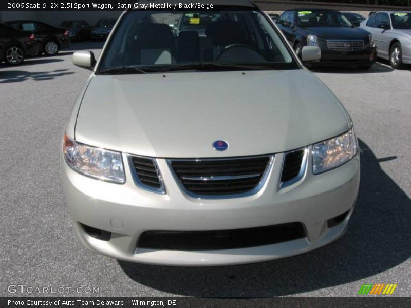 Satin Gray Metallic / Black/Beige 2006 Saab 9-2X 2.5i Sport Wagon