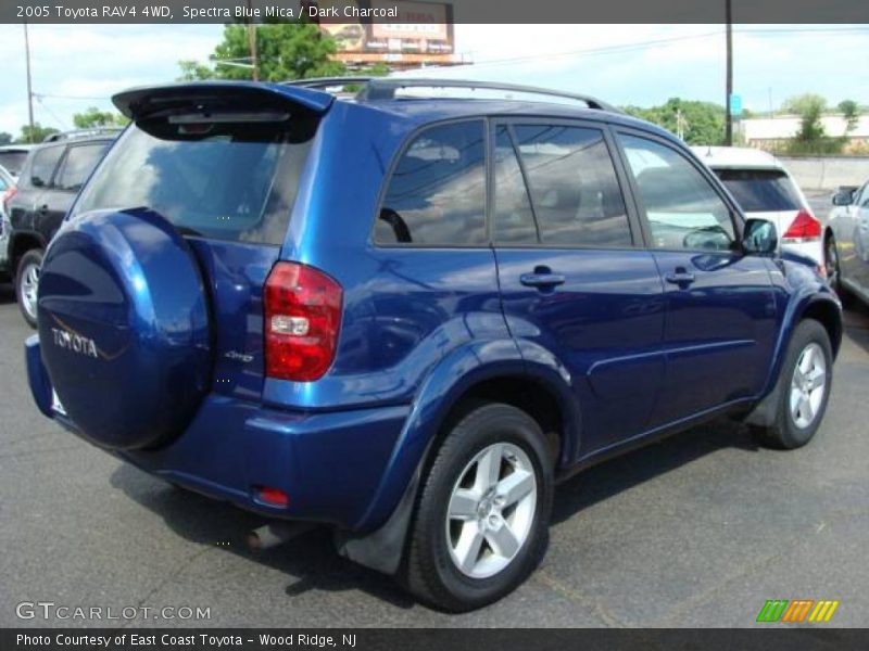 Spectra Blue Mica / Dark Charcoal 2005 Toyota RAV4 4WD