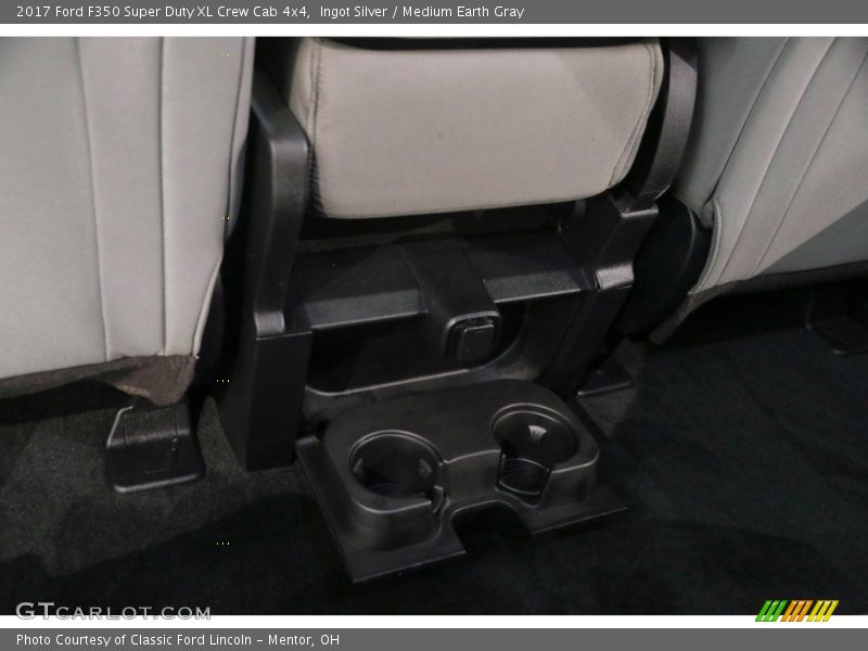 Ingot Silver / Medium Earth Gray 2017 Ford F350 Super Duty XL Crew Cab 4x4