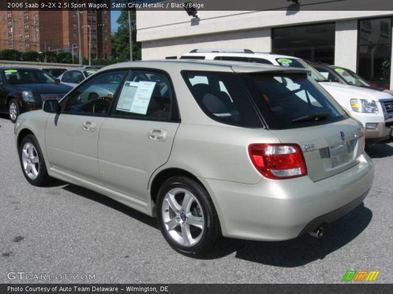 Satin Gray Metallic / Black/Beige 2006 Saab 9-2X 2.5i Sport Wagon