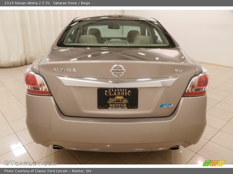 Saharan Stone / Beige 2014 Nissan Altima 2.5 SV