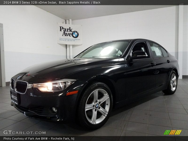 Black Sapphire Metallic / Black 2014 BMW 3 Series 328i xDrive Sedan